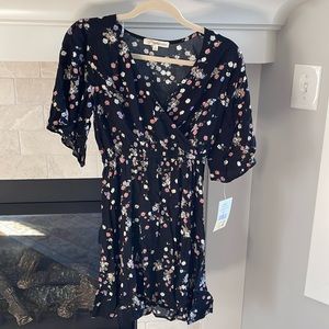Juniors floral dress